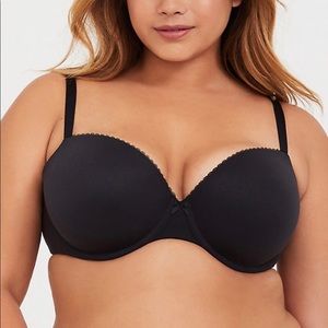 Torrid Curve Black Demi Bra
